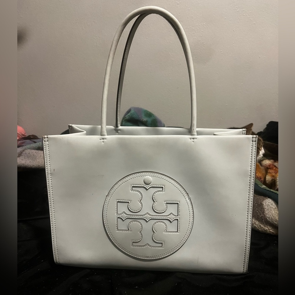 Tory Burch Gray Tote Bag